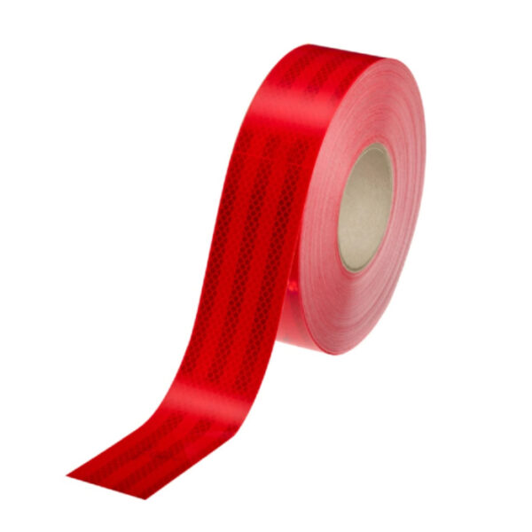 Cinta Reflectiva 3M™ Diamond Grade™, Serie 983, Rojo, 50.8 mm x 45.72 m