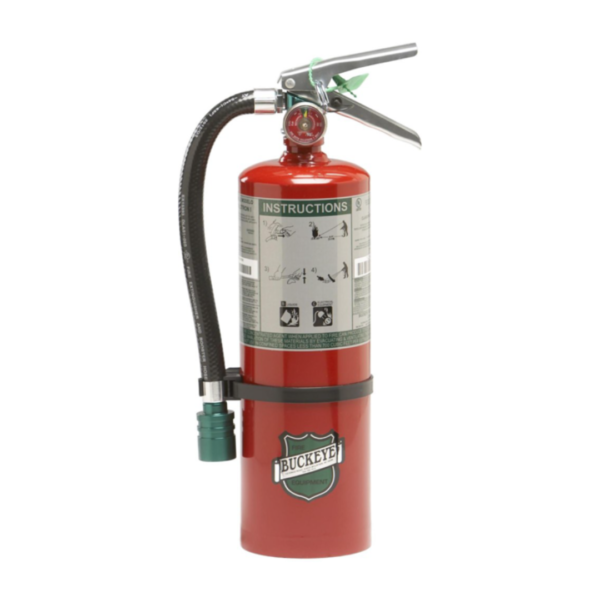 Extintor buckeye halotron-abc de 5 Lbs