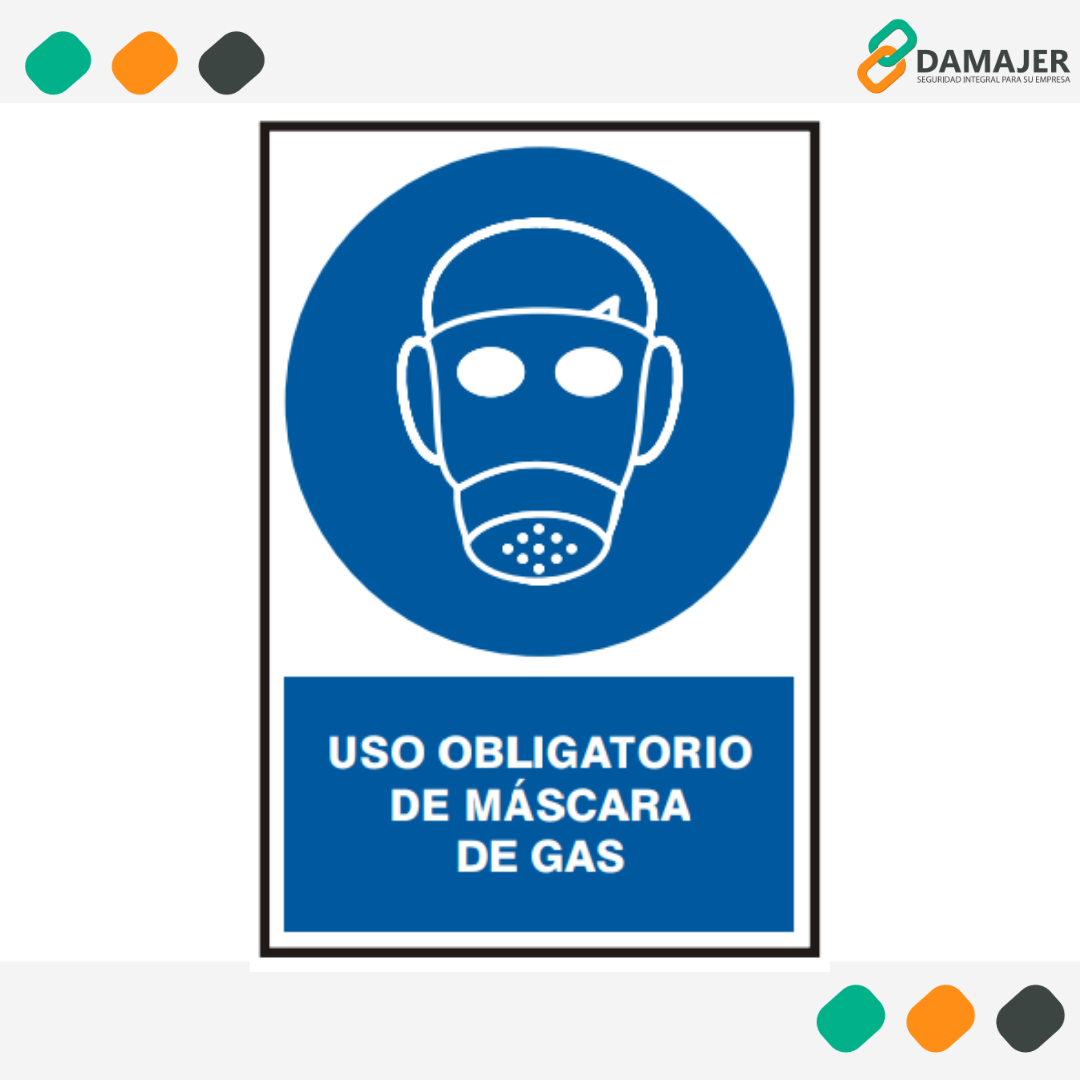 Uso Obligatorio De Mascara De Gas Damajer 0613