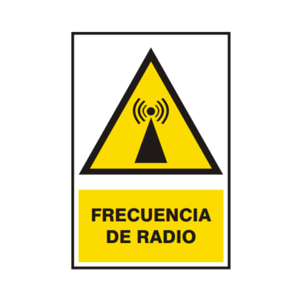 Señal vinil frecuencia de radio