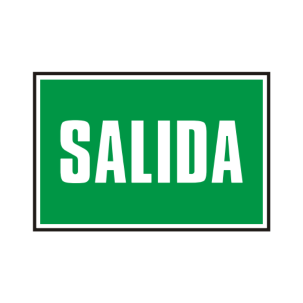 Señal vinil salida