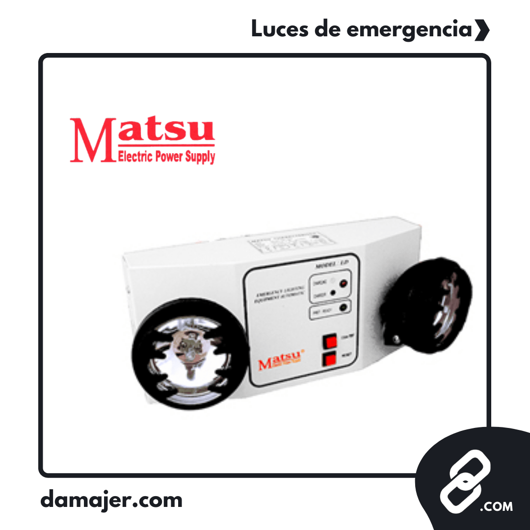 Luz de emergencia Matsu LMG 23502 2x35w