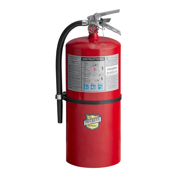 Extintor buckeye pqs abc de 20 Lbs modelo: 12120