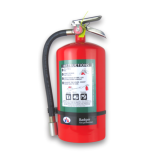 Extintor badger halotron-abc de 11 Lbs