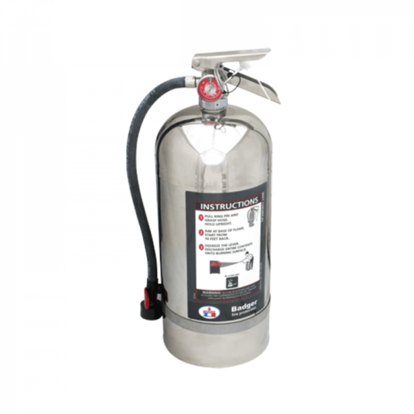 Extintor badger acetato de potasio (K) de 6 L
