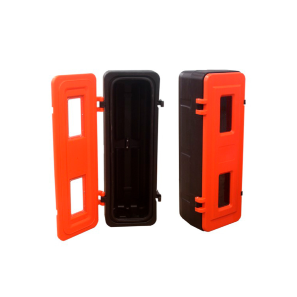 Gabinete pvc para extintor de 9-12 kg.