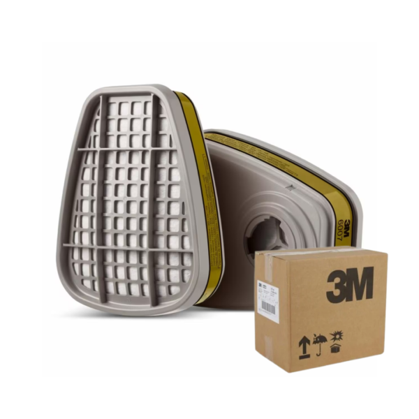 Cartucho contra vapor de mercurio 3M™ 6007