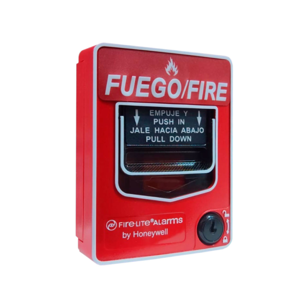 Estación Manual de Doble Acción Convencional Fire Lite FL-BG-12LSP