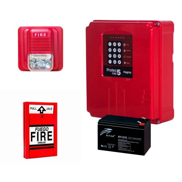 KIT CONTRA INCENDIO PROTEC FIRE 5 | Hagroy