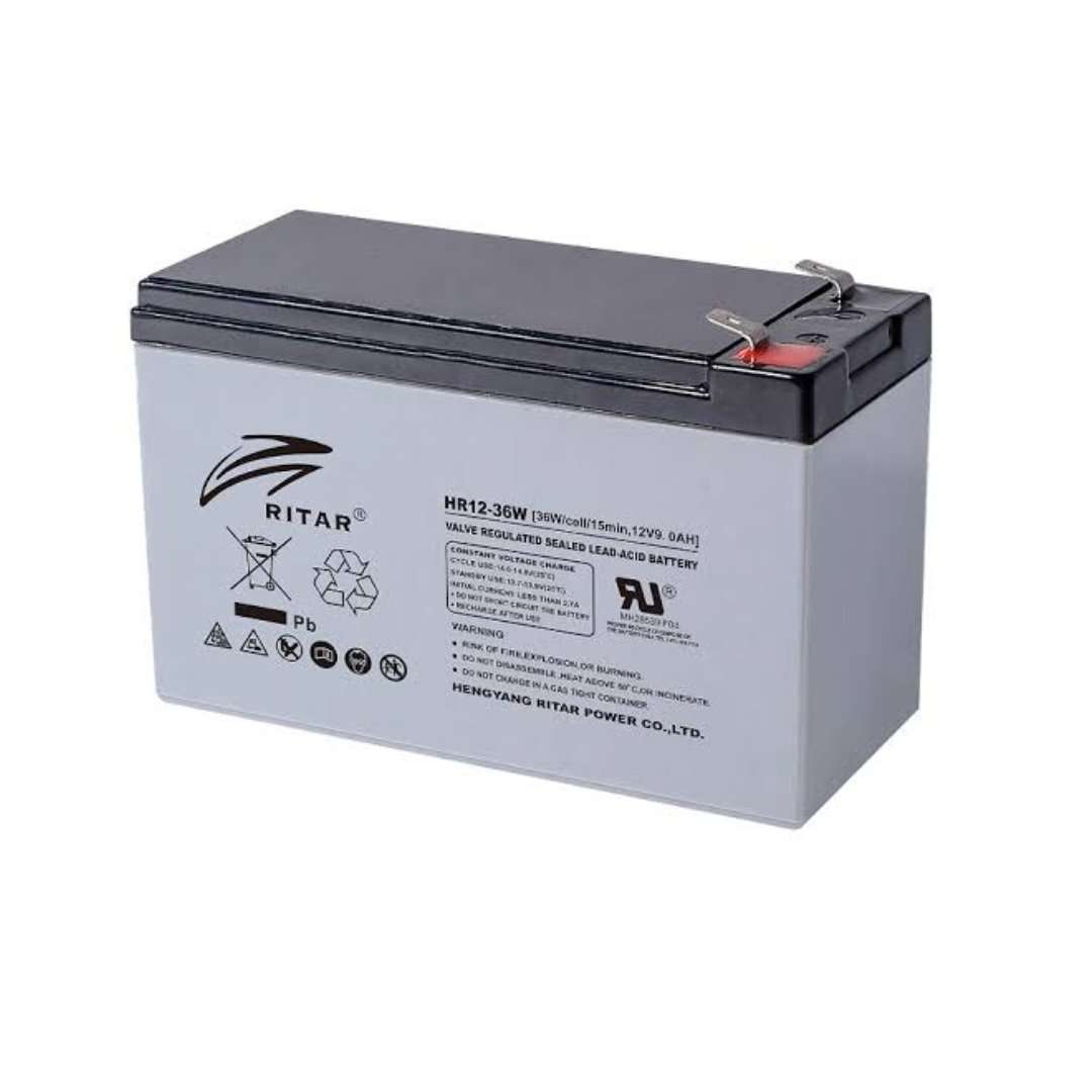 Batería Ritar 12v 9ah HR12-36W