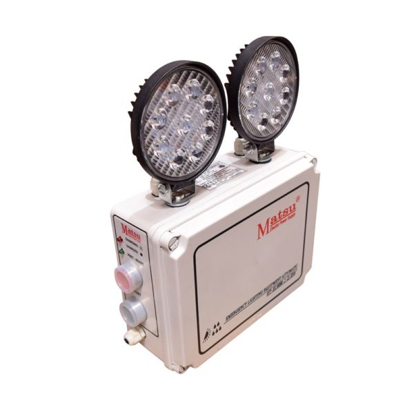 Luz de emergencia Matsu LH0L 21804 LED 2x18W 4h 220V exterior IP65