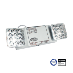 Luz de emergencia Matsu LML 20605 LED 2x6W 5h 220V exterior IP65