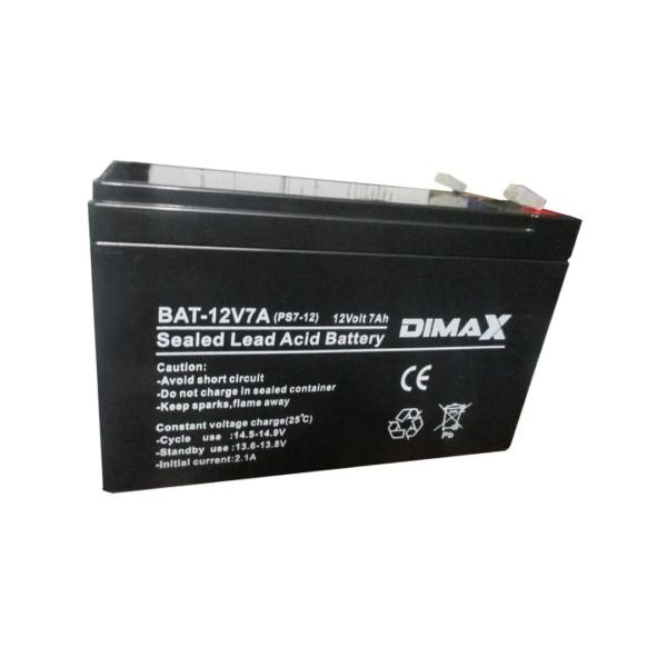 Bateria Dimax 12v 7ah PS7-12