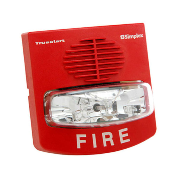 Sirena con estrobo Direccionable Rojo | Simplex 49AV-WRF