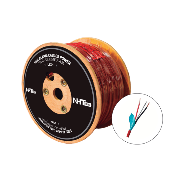 Cable contra incendio NHT FPLR LSZH 2x14 Apantallado