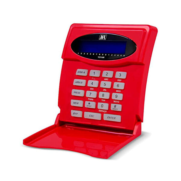 Teclado LCD para conexión a sistemas de alarma de incendio Vulcano JFL Modelo: TCI-100