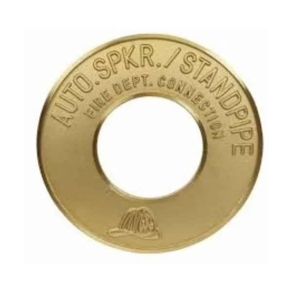 Plato Para Siamesa De Pared Contra Incendios UL/FM BH Modelo: BH-21