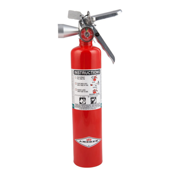 Extintor amerex halotron - abc de 2.5 lbs Modelo: B385TS
