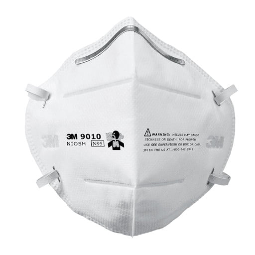 Respirador contra Partículas 3M™ 9010 N95 Bolsa: 50 unidades