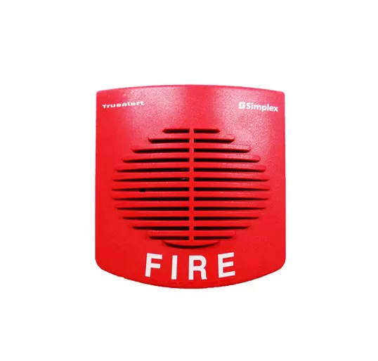 Sirena Convencional- Simplex - 4901-9820 - Rojo
