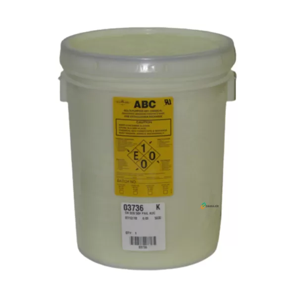 Amerex 550 Agente PQS, Amarillo, Balde de 50 lbs