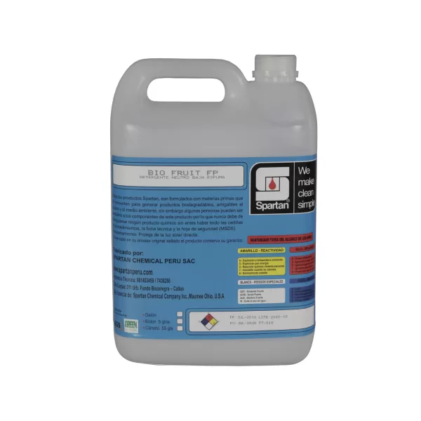 Bio Fruit FP – Detergente Neutro Baja Espuma
