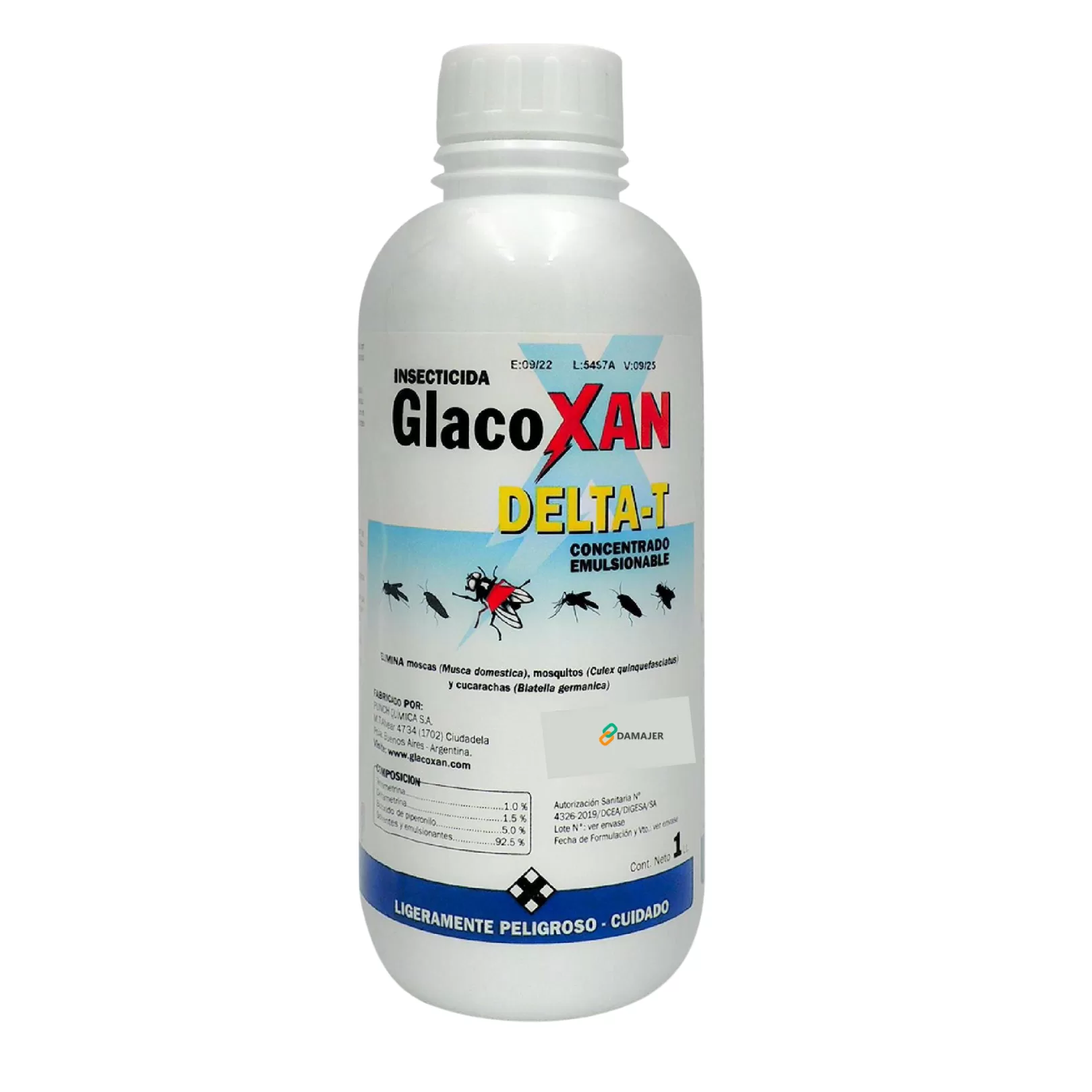 Glacoxan Delta T - 1 litro - Insecticida EC