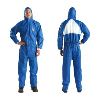 Traje de Seguridad azul con triangulo blanco tipo 5/6 3M™ 4530