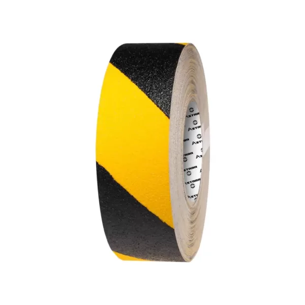 Cinta Antideslizante Negro/Amarillo Astara GA-P-5B-AN